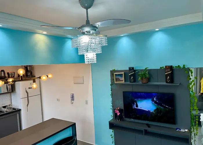 Apartamento Pe Na Areia Praia Tombo Guarujá